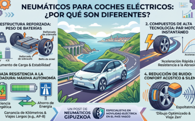Neumáticos para coches eléctricos: ¿Por qué son diferentes?
