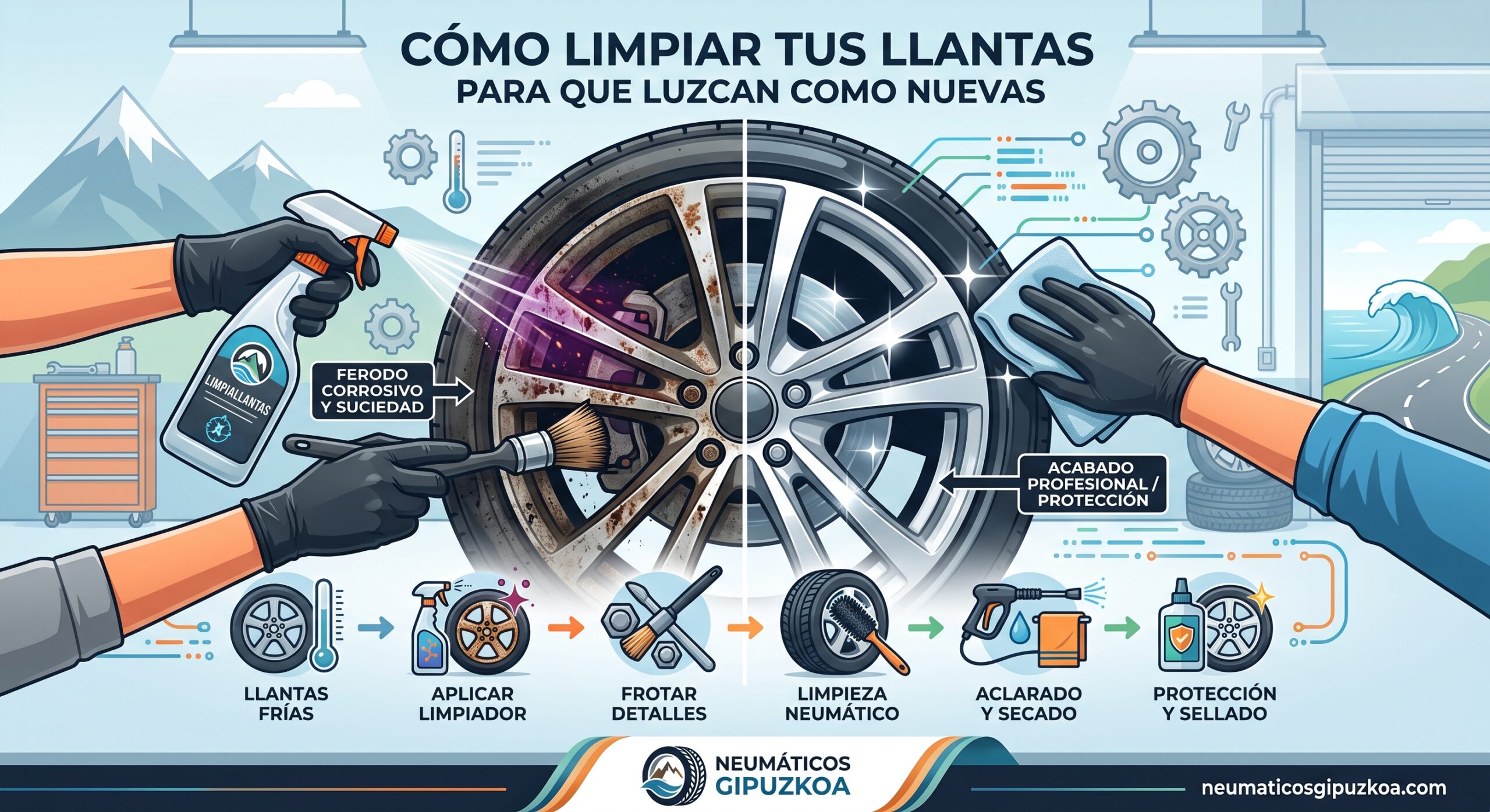 limpiar-llanta